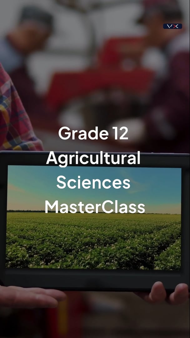Opening frame from The most common livestock diseases their prevention, Grade 12 Agricultural Sciences