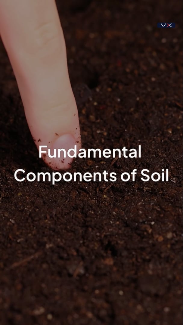 Opening frame from The basic components of soil, Grade 10 Agricultural Sciences