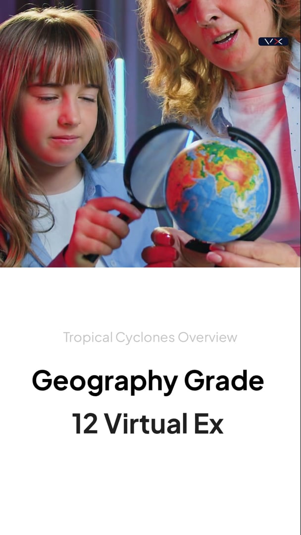 Opening frame from Tropical_cyclones, Grade 12 Geography